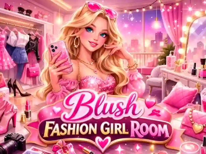 Spil Blush Fashion Girl Room online