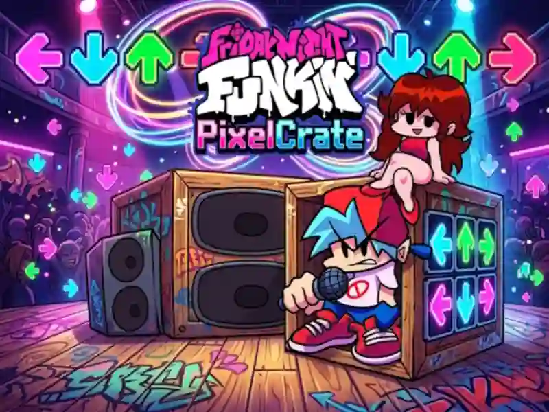 Spil Friday Night Funkin PixelCrate online