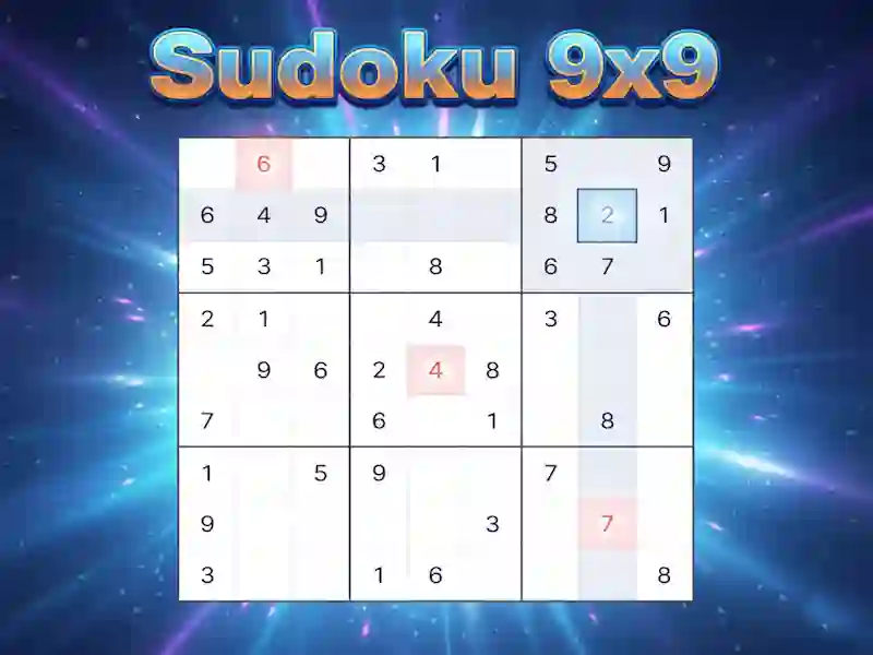 Spil Sudoku 9x9 online