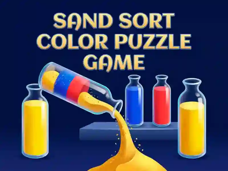 Spil Sand Sort Color Puzzle Game online