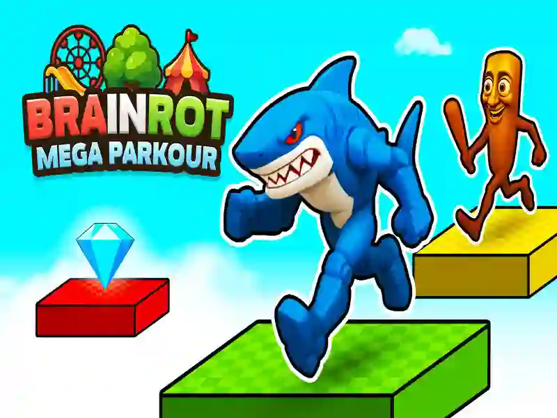 Spil Brainrot Mega Parkour online