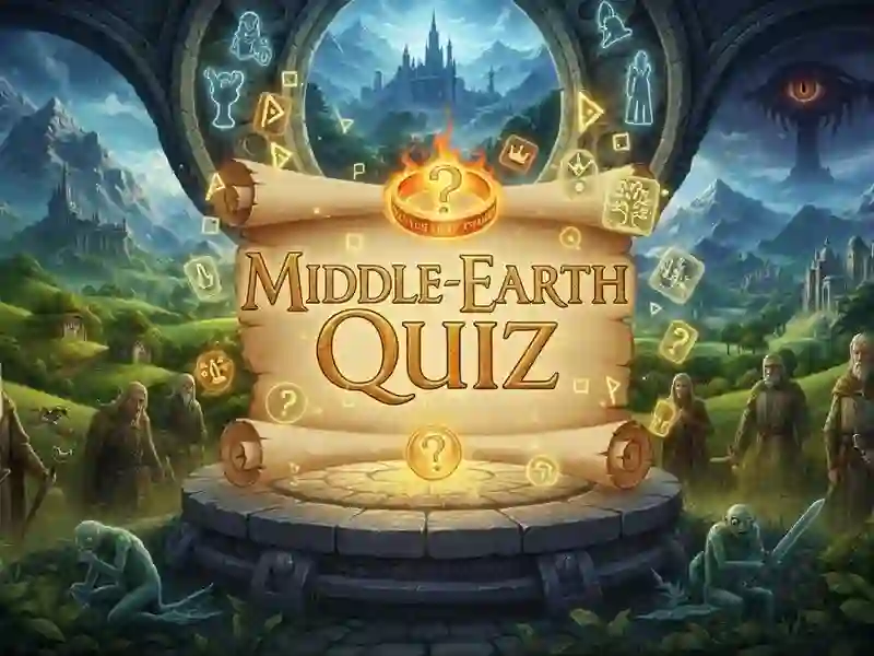 Spil Middle Earth Quiz online