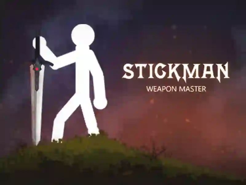 Spil Stickman våbenmester online