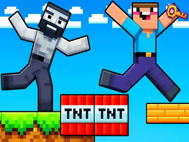 Spil Noob: Parkour-tricks online Spil Noob: Parkour-tricks online
