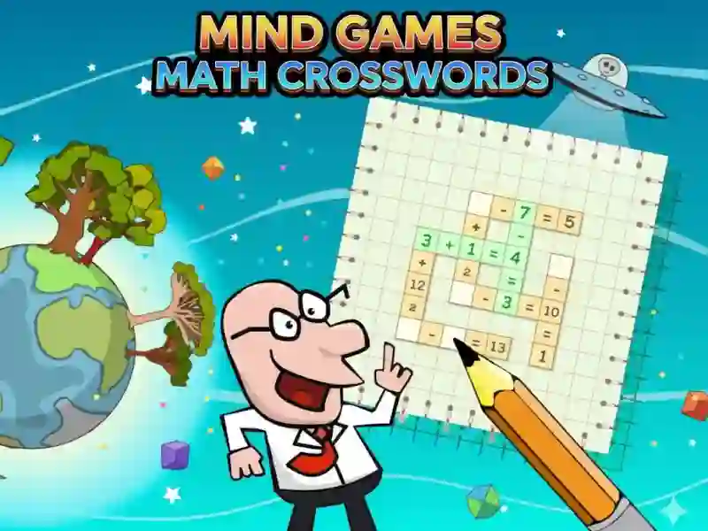 Spil Mind Games Math Crosswords online