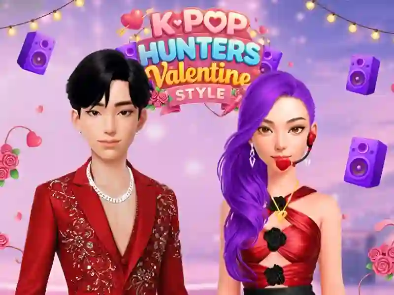 Spil K-Pop Hunters Valentine Style online