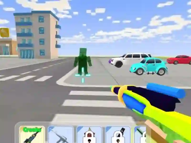 Spil Håndværk mand vs gigant TNT online Spil Håndværk mand vs gigant TNT online