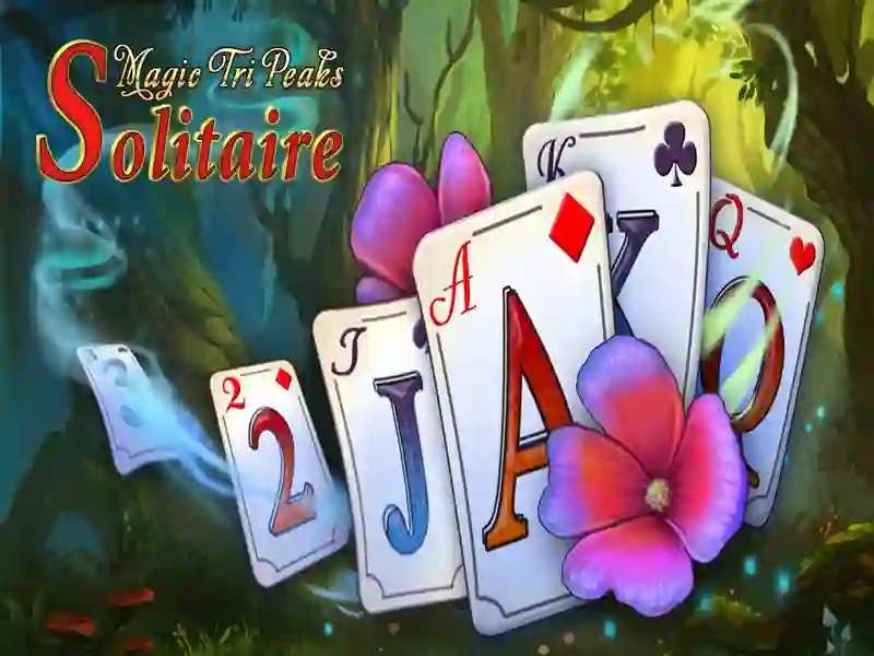 Spil Magic Tri Peaks Solitaire online