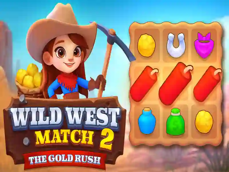 Spil Wild West Match 2: The Gold Rush online