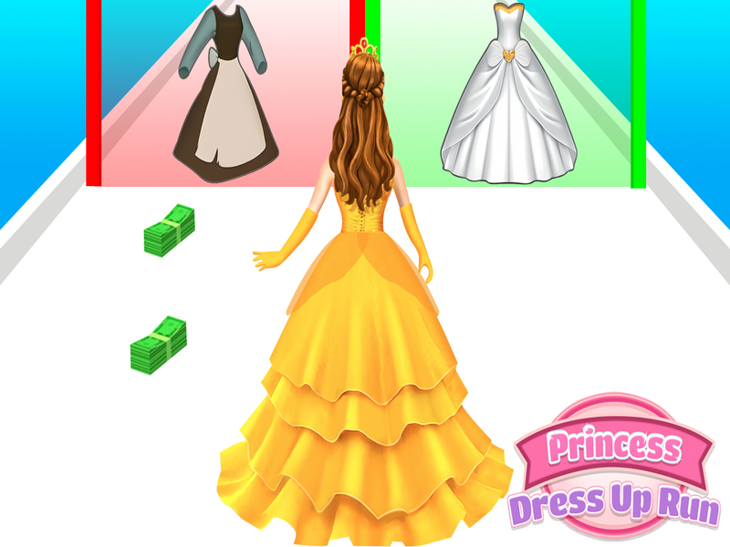 Spil Prinsesse Dress Up Run online