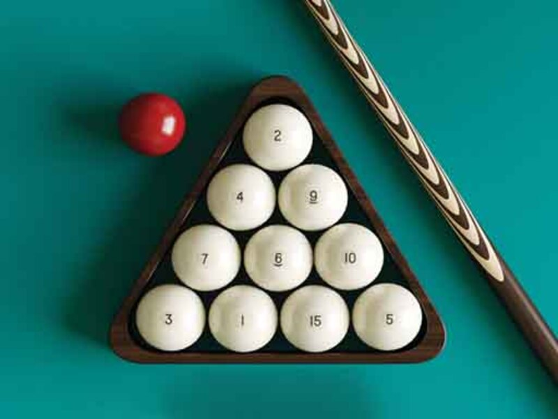 Spil Billard 3D: Russisk Pyramid online