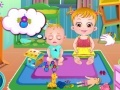 Spil Baby Hazel: Søskenpleje online