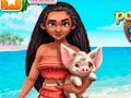 Spil Polynesisk prinsesse: Eventyrstil online