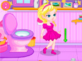 Spil Lær Baby Elsa at bruge potte online