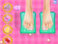 Spil Isdronningens Glamourøse Pedicure online