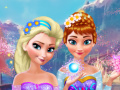 Spil Anna og Elsa Makeover online