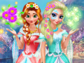 Spil Anna og Elsas Makeover online