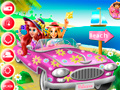 Spil Prinsessernes strandtur online