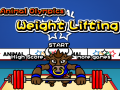 Spil Dyrenes Olympiade: Vægtløftning online