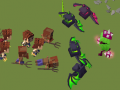Spil Blocky Fantasi Krig Simulator online