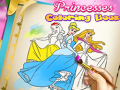 Spil Prinsesser Farvebog online