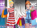 Spil Prinsessernes Shoppingture online