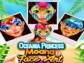 Spil Oceania Prinsesse Moana Ansigt Kunst online