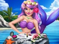 Spil Prinsesse Havfrue Makeup Stil online