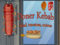 Spil Doner kebab salat, tomater, løg online