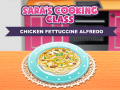 Spil Saras Madsklasse: Kylling Fettuccine Alfredo online