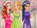 Spil Farver af forårs prinsesskjoler online