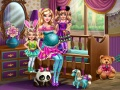 Spil Barbie med tvillinger online