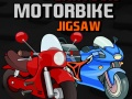 Spil Tegneserie Motorcykel Puslespil online