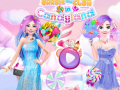 Spil Barbie og Elsa i Slikland online