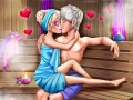 Spil Flirt med isdronningen i saunaen online