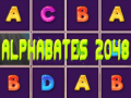 Spil Alfabet 2048 online
