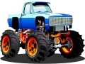 Spil Monster Truck Puslespil online