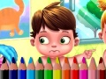 Spil Tilbage Til Skole: Baby Malebog online