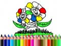 Spil Tilbage til skolen: Blomsterfarvning online