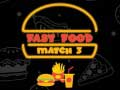 Spil Fastfood Match 3 online