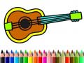 Spil Tilbage til skole: Malebog med musikinstrumenter online