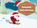 Spil Lavine Julevej Santa Ski online