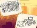 Spil Farvelægning af Byggetrucks online