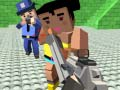 Spil GunGame skydningskrig: blokket gangster online