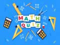 Spil Matematik Quiz Spil online