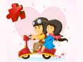 Spil Valentinsdag Puslespil online