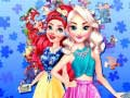 Spil Prinsesse Puslespil Portræt online