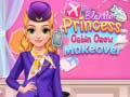 Spil Makeover af den blonde prinsesse i kabinebesætningen online