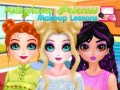 Spil Makeuplektioner for prinsesser der bliver hjemme online