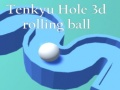 Spil Tenkyu Hul 3D Rullende Bold online